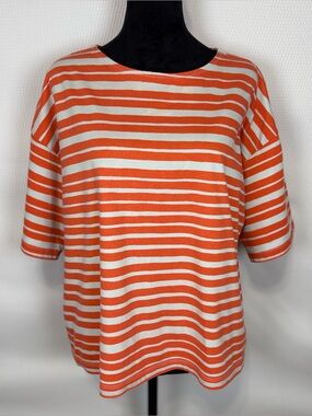 Marimekko & Uniqlo Striped Oversized Top Size L